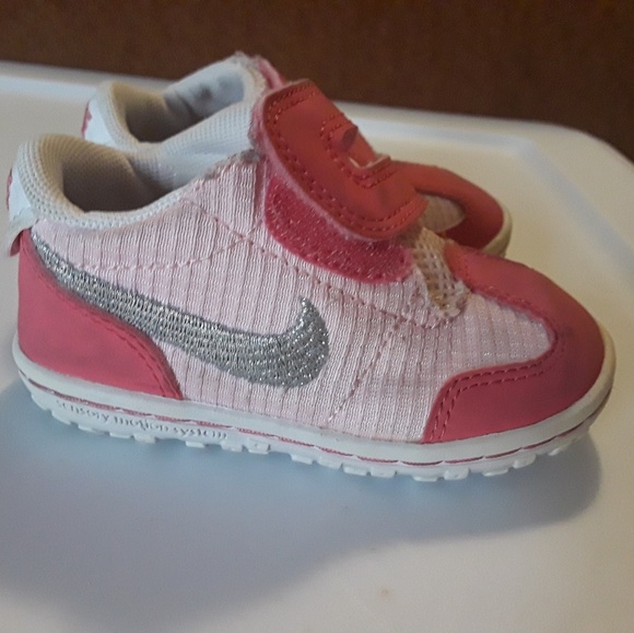 Nike Shoes Pink Baby Girls Size 4c Poshmark
